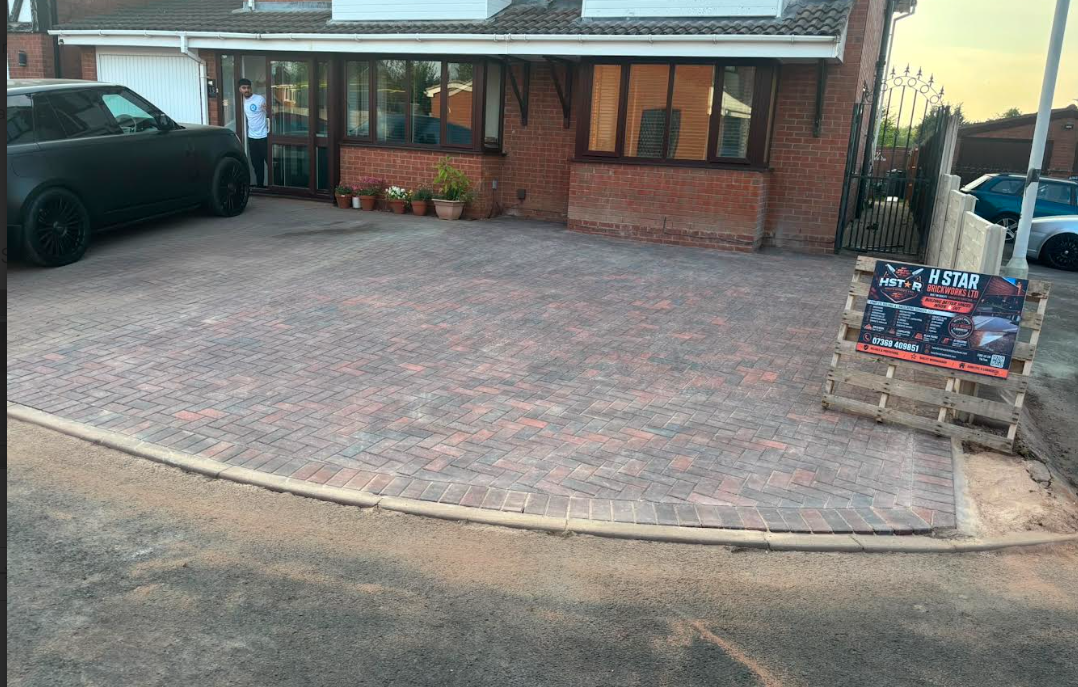 Driveway transformation - After