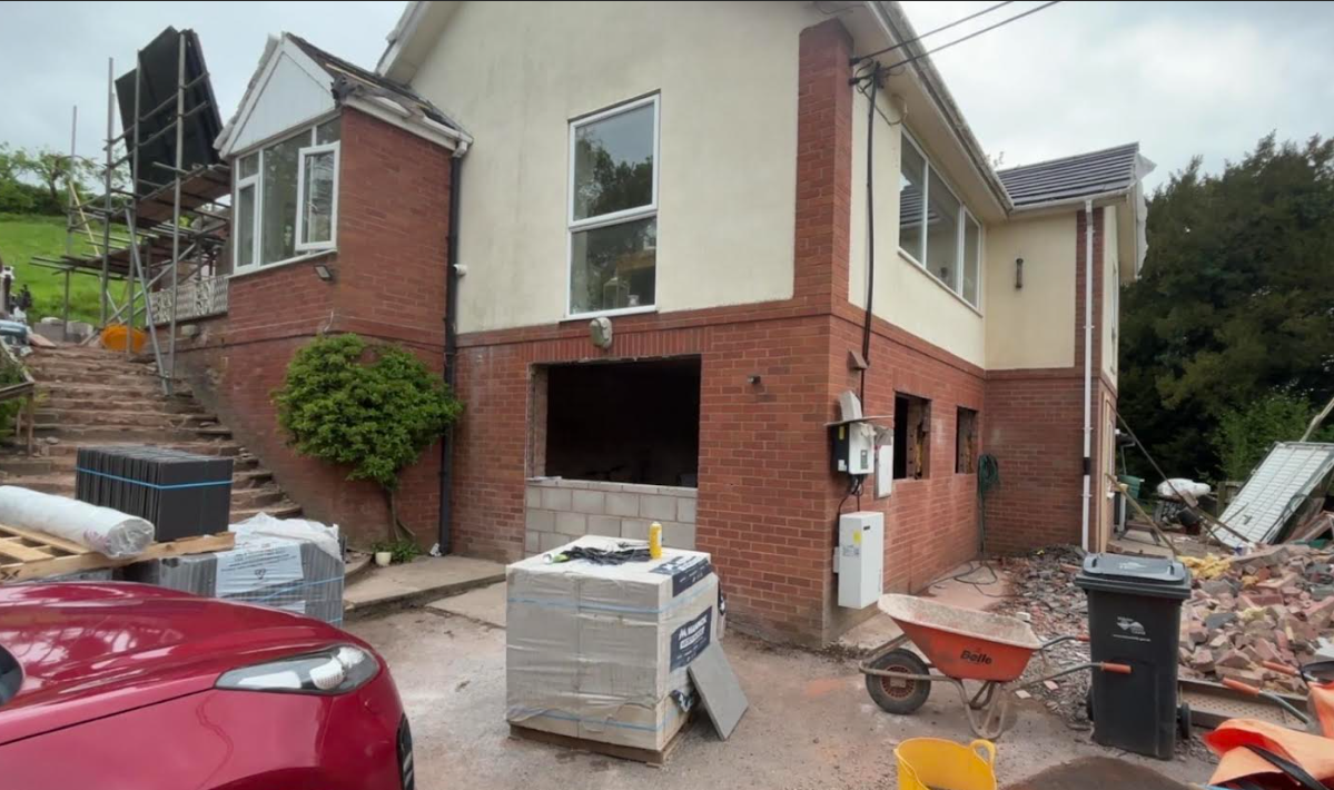 Brick Garage Build