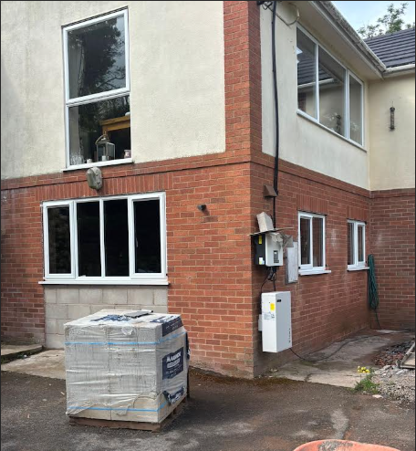 Brick Garage Complete